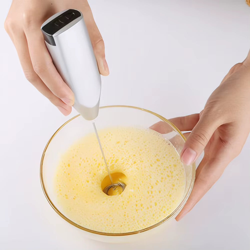 Coffee Mixer Frother Powerful Milk Frother Electric Mini Whisk Mini Whisk Drink Mixer Electric Foam Maker for Lattes Cappuccino